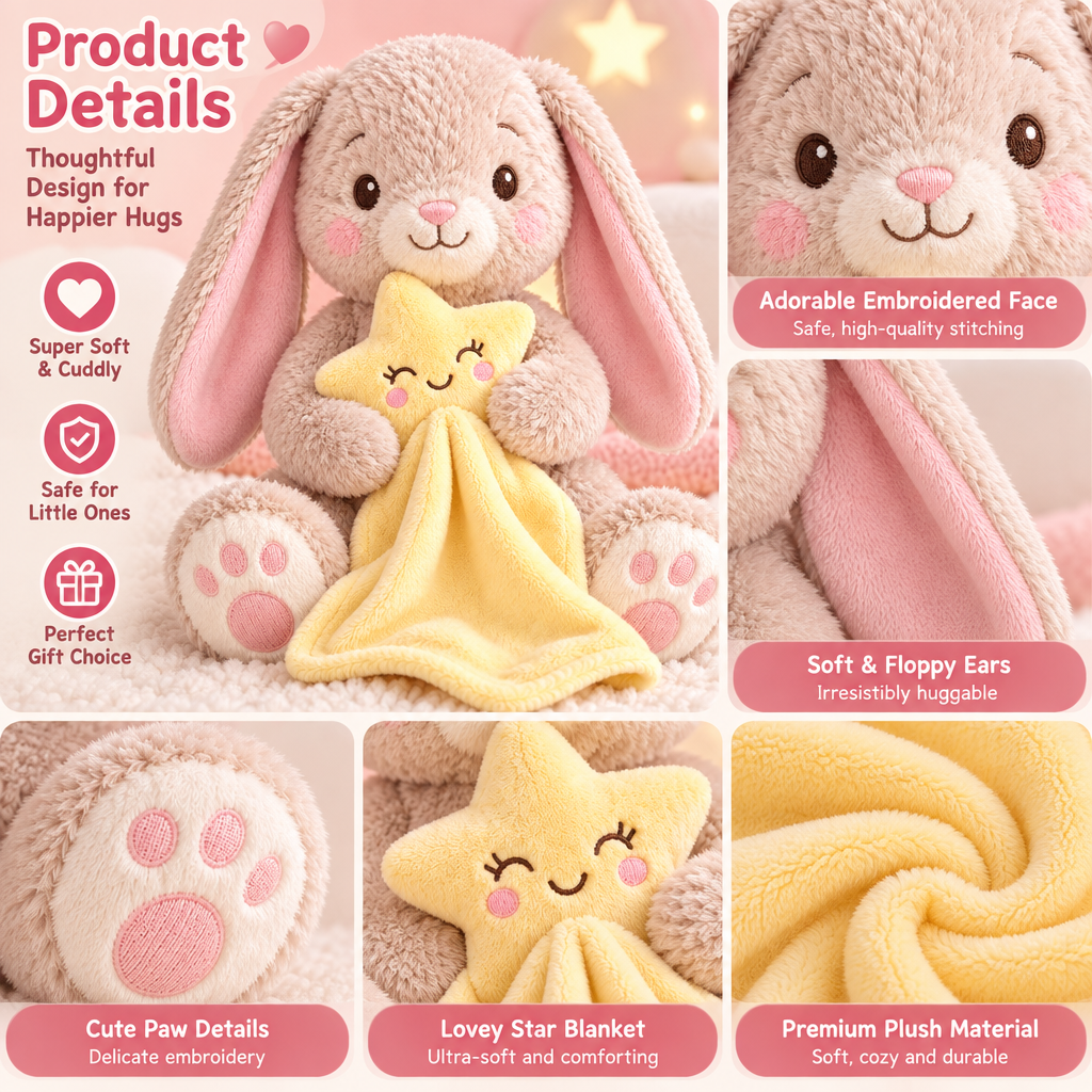 Valdermere™ Bedtime Bunny Comfort Toy