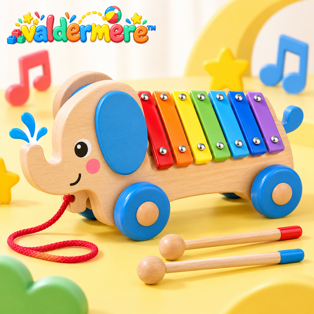 Valdermere™ Elephant Pull-Along Xylophone