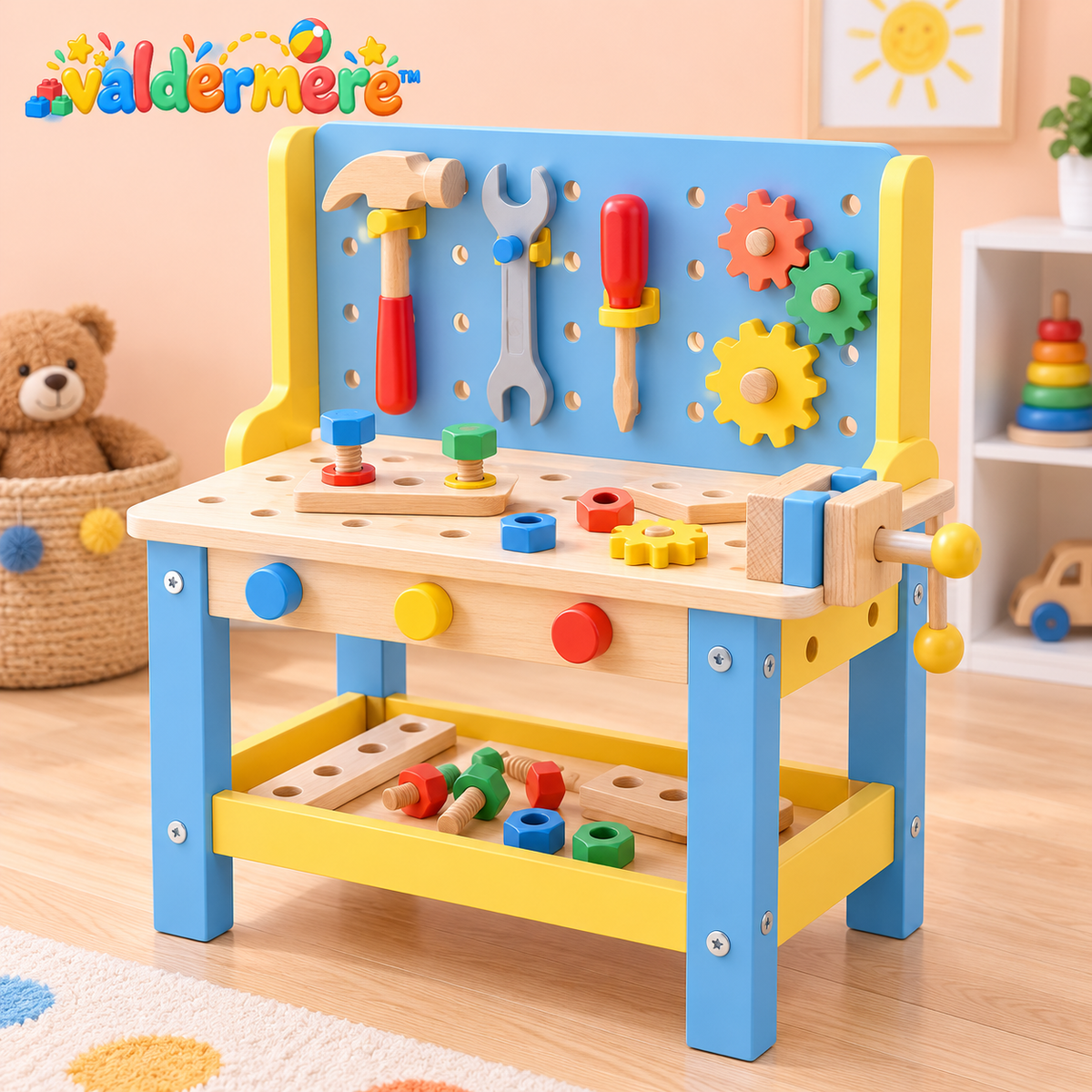 Valdermere™ Wooden Builder Workbench