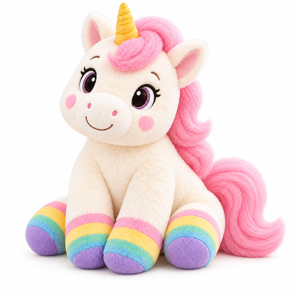 Valdermere™ Rainbow Dream Unicorn Plush