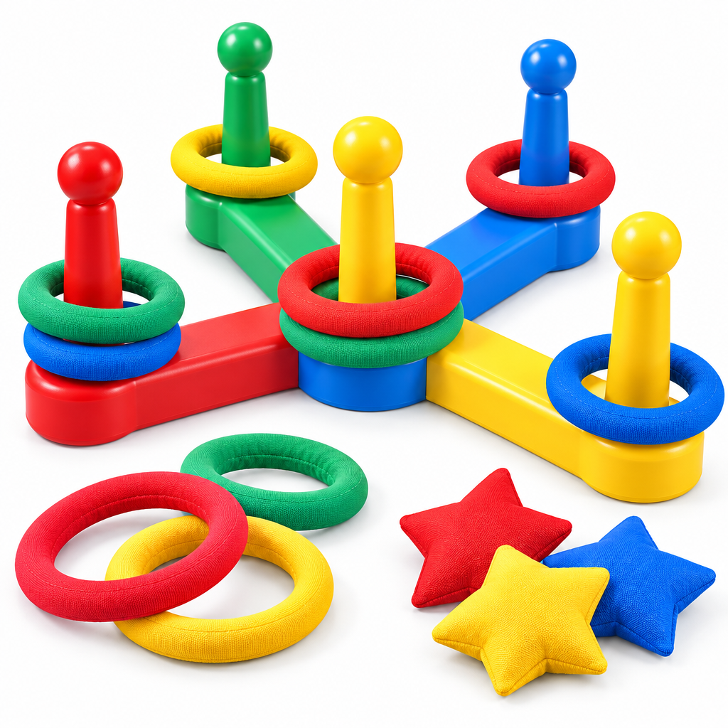 Valdermere™ Ring Toss & Beanbag Game