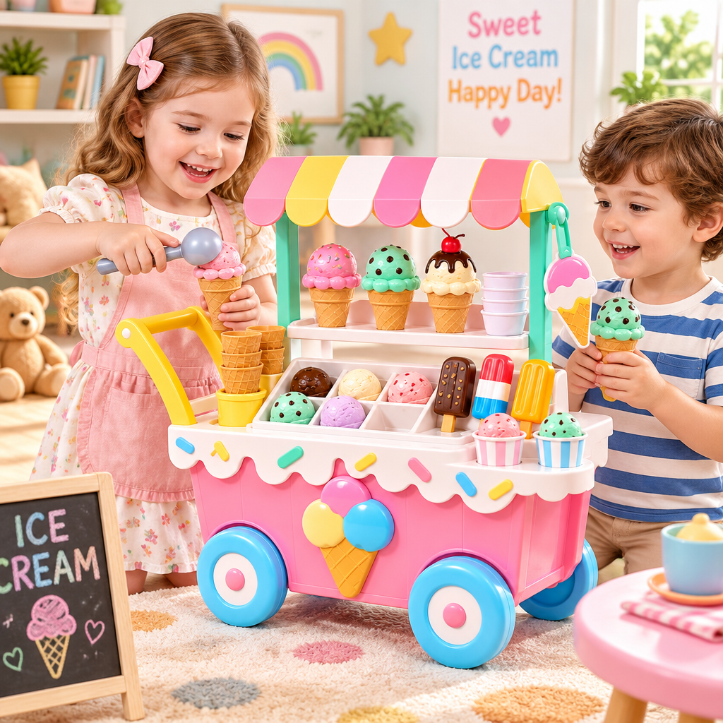 Valdermere™ Sweet Treats Ice Cream Cart