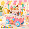 Valdermere™ Sweet Treats Ice Cream Cart
