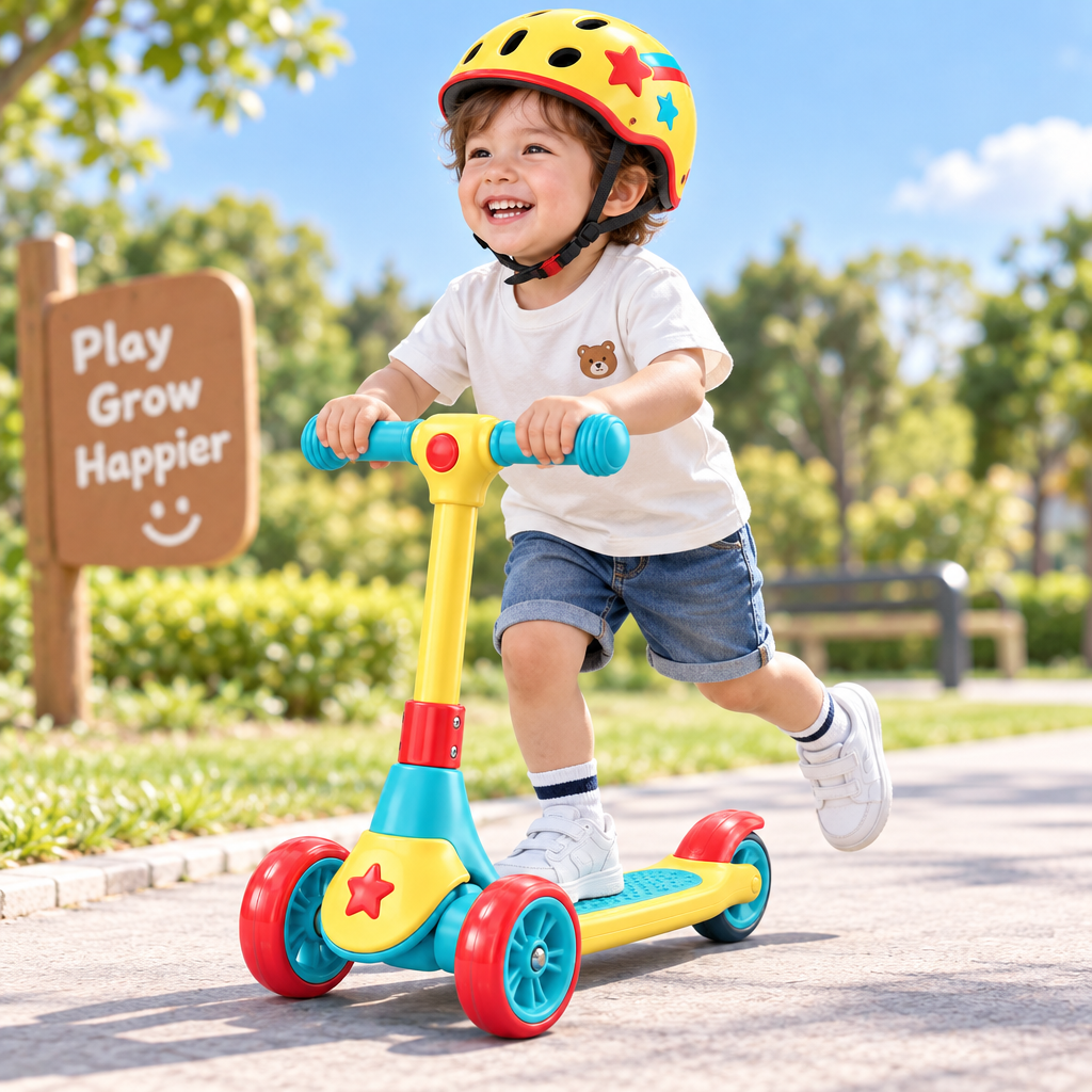 Valdermere™ Three-Wheel Toddler Scooter Set