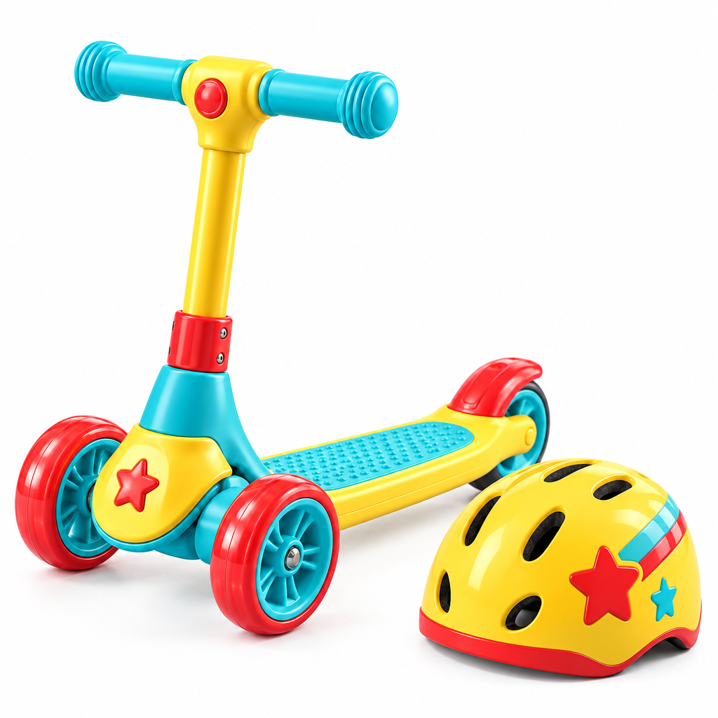Valdermere™ Three-Wheel Toddler Scooter Set