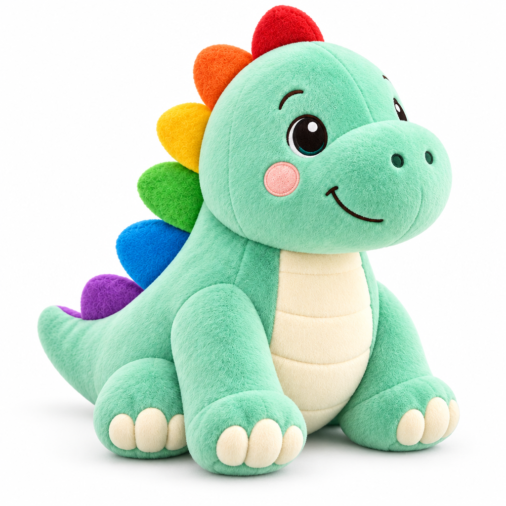 Valdermere™ Rainbow Dinosaur Plush